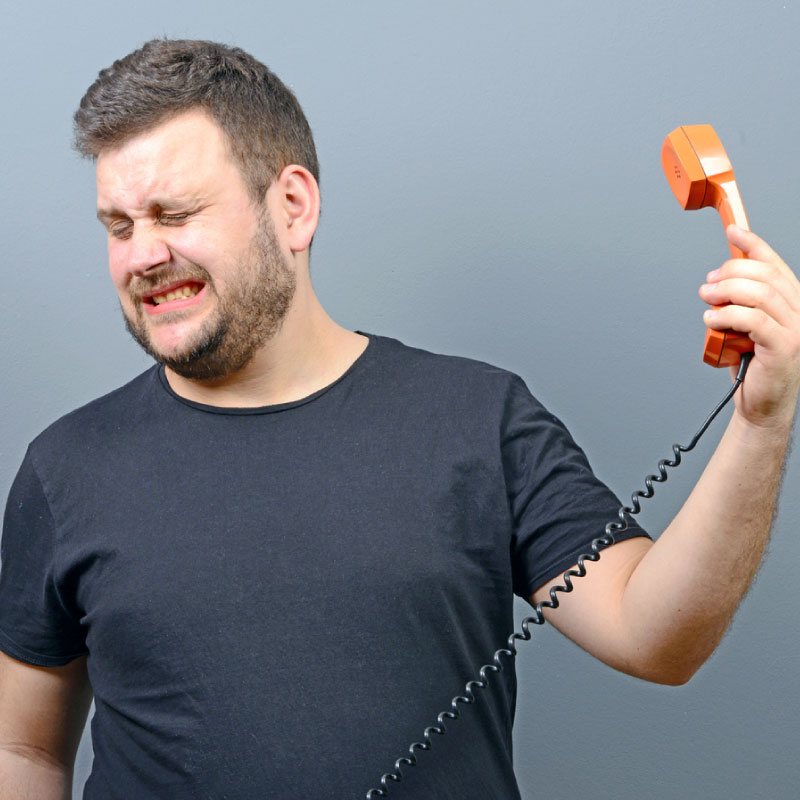 annoying sales person
