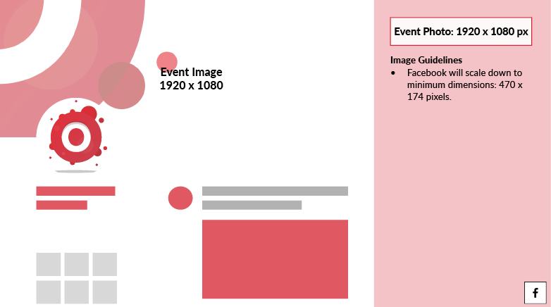 Recommended image size for your Facebook event header image.