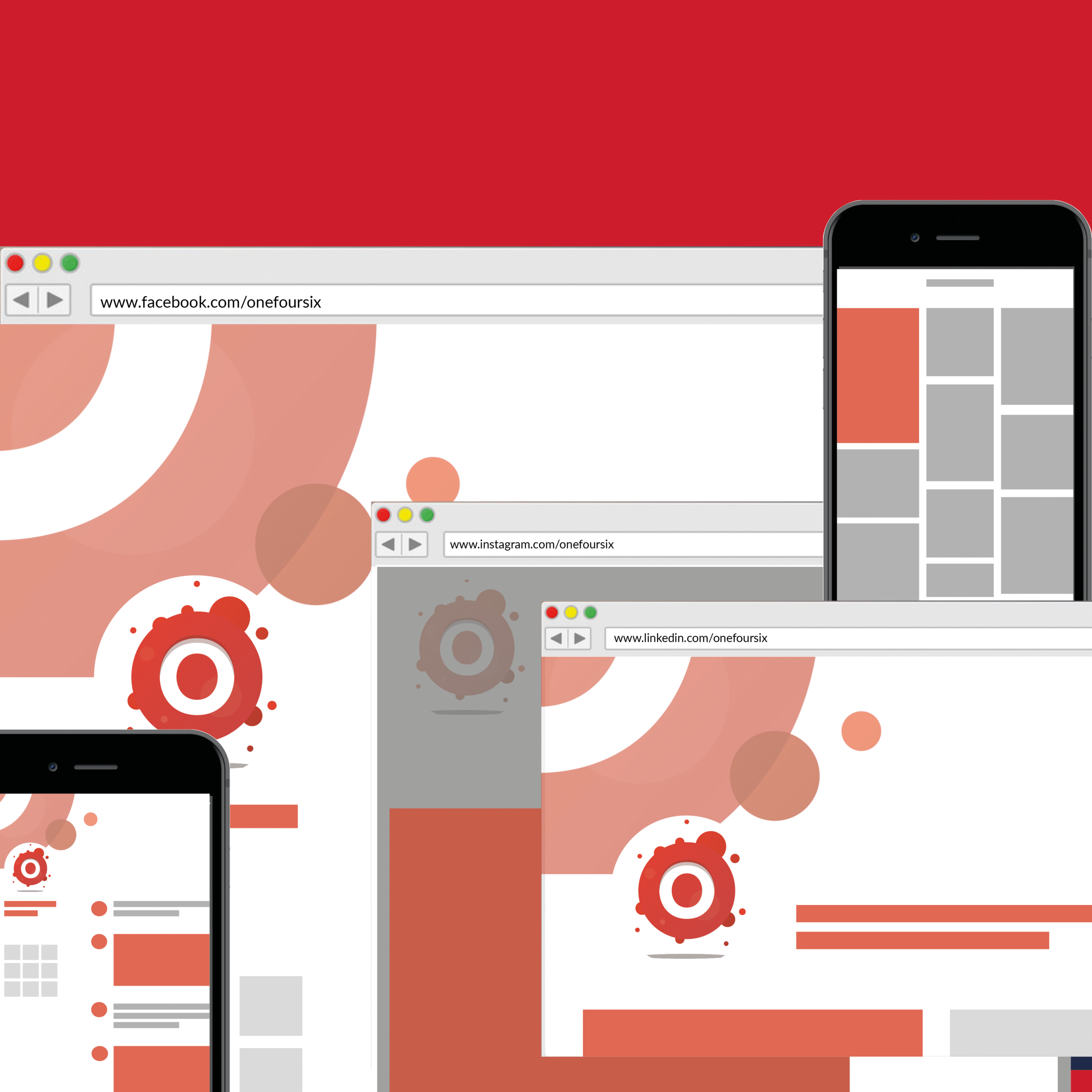 Feature image for 2020 guide on social media sizes.