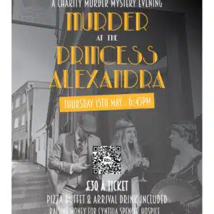 Murder at the Princess Alexandra; Gin, Jazz, Money, and Murder!